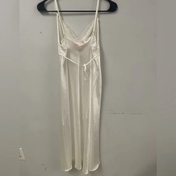 Oscar De La Renta Pink Label white midi nightgown lace bridal wedding - Picture 4 of 6